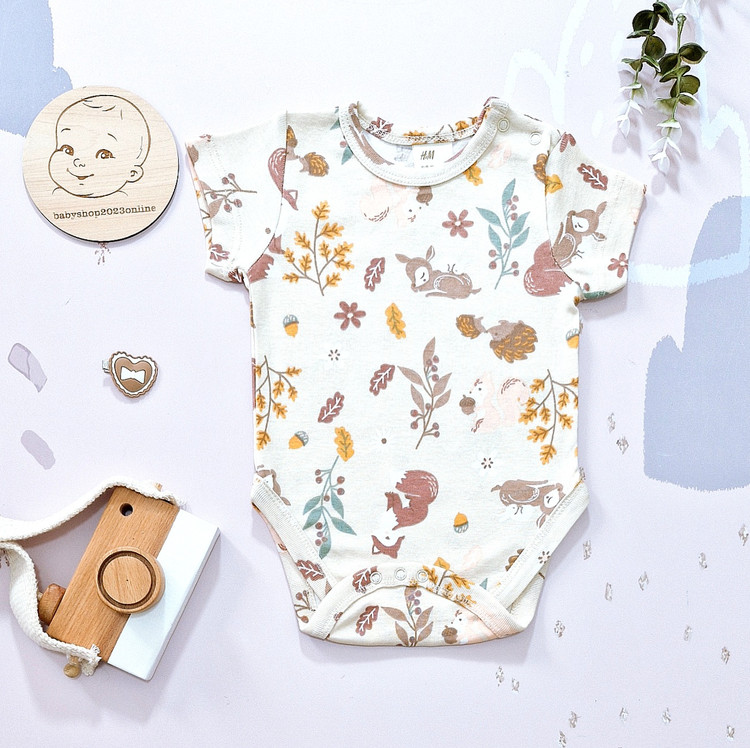 بادی آستین کوتاه H&M 🦌