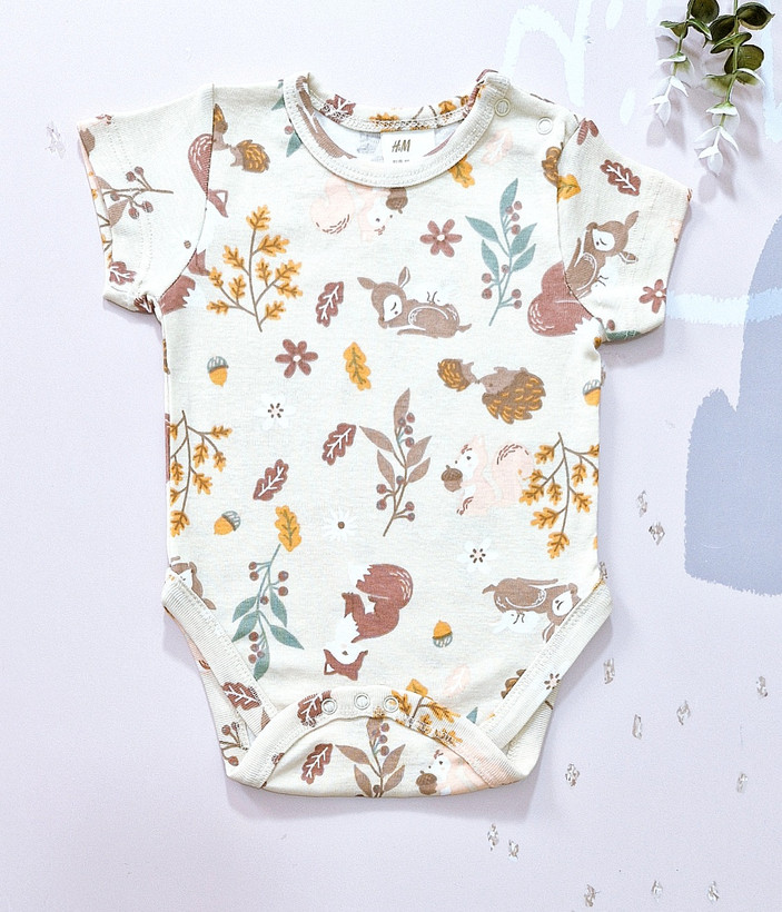 بادی آستین کوتاه H&M 🦌