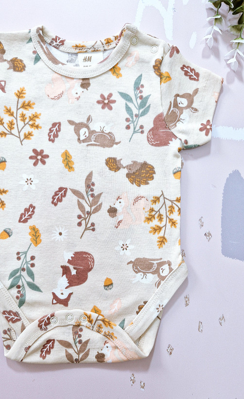 بادی آستین کوتاه H&M 🦌