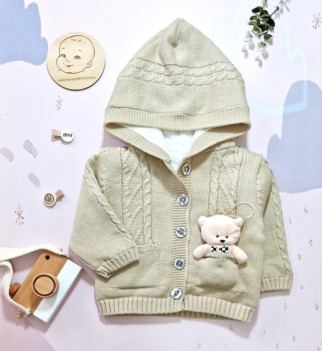 ژاکت بافت نوزادی 🧸